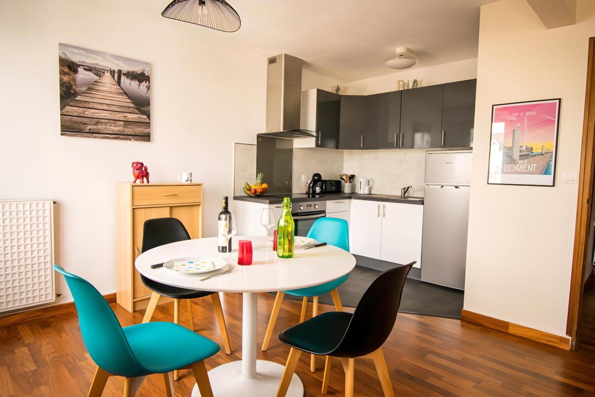Grand Studio Avec Parking A 10 Minutes Des Plages Lorient Dış mekan fotoğraf